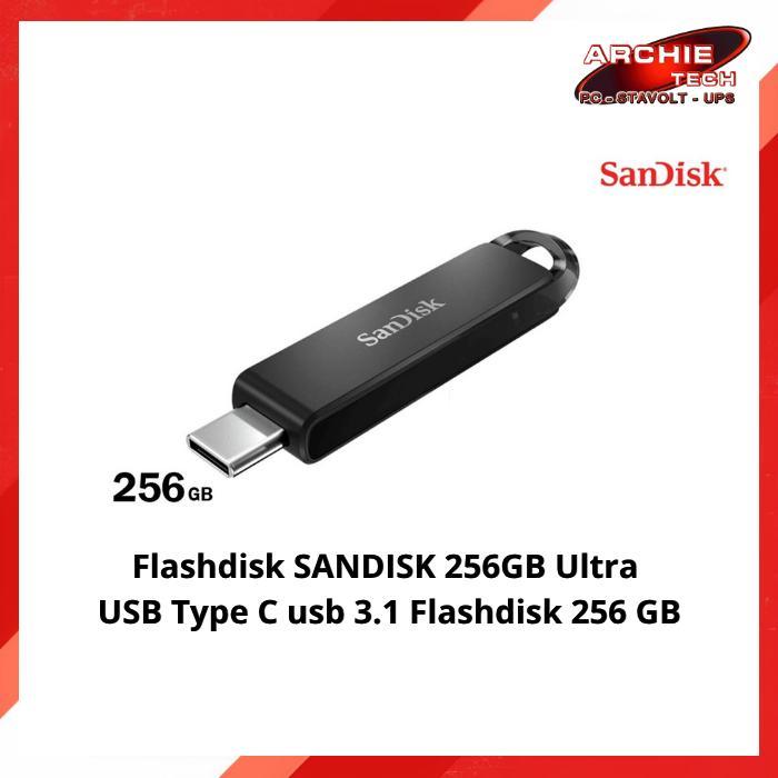 Flashdisk SANDISK 256GB Ultra USB Type C usb 3.1 Flashdisk 256GB SDCZ460-256G-G46