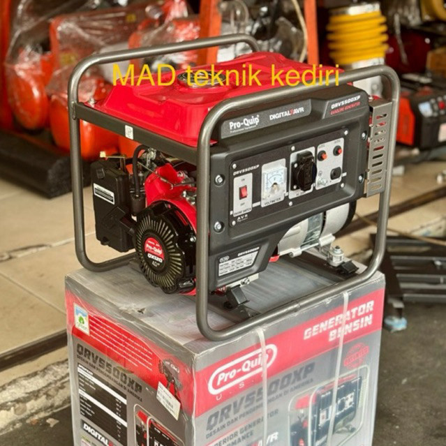 FO Genset 1000 watt - 1100 watt AVR ProQuip QRV5500XP 100% TEMBAGA