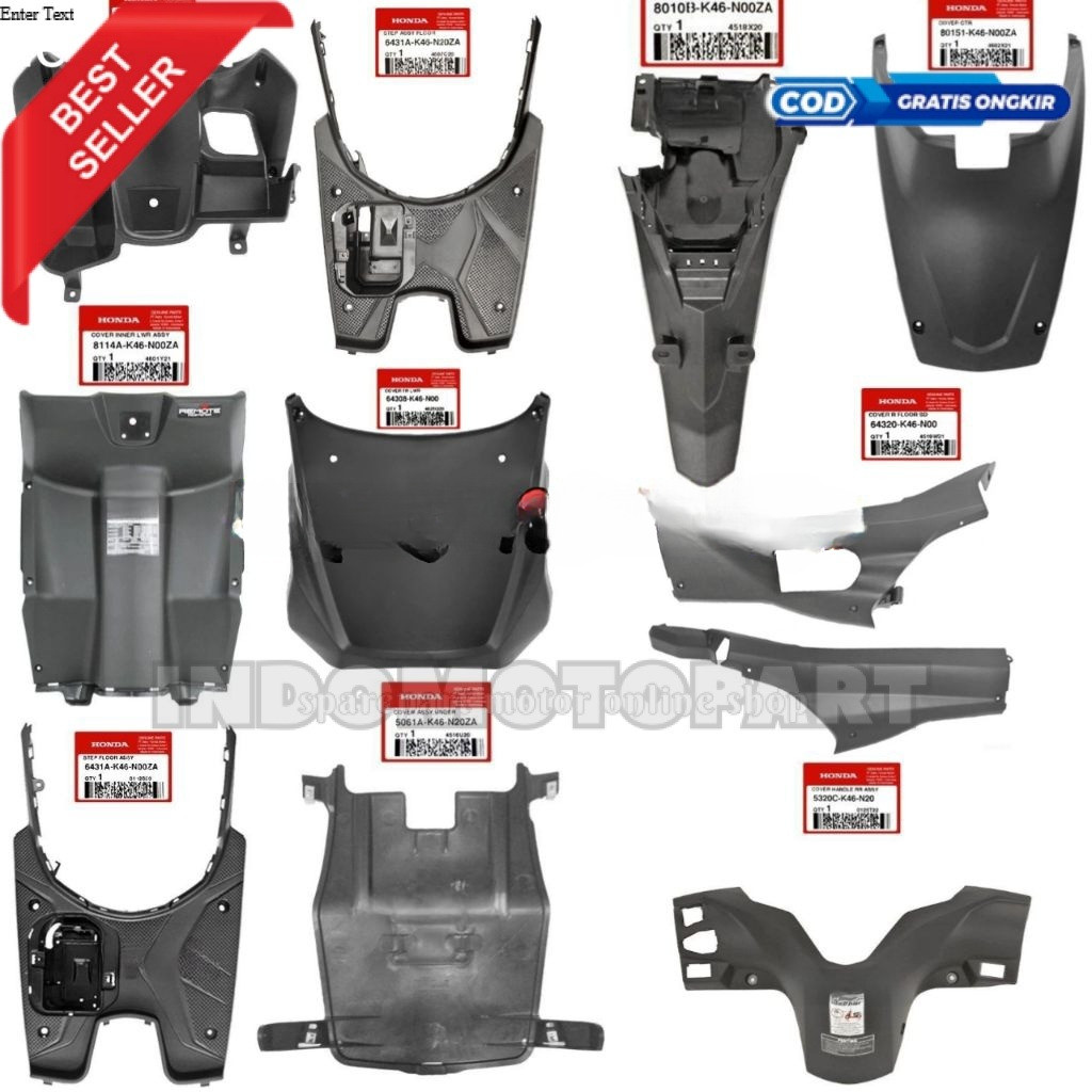 Paket Full Body Kasar Vario 110 Fi Led Original