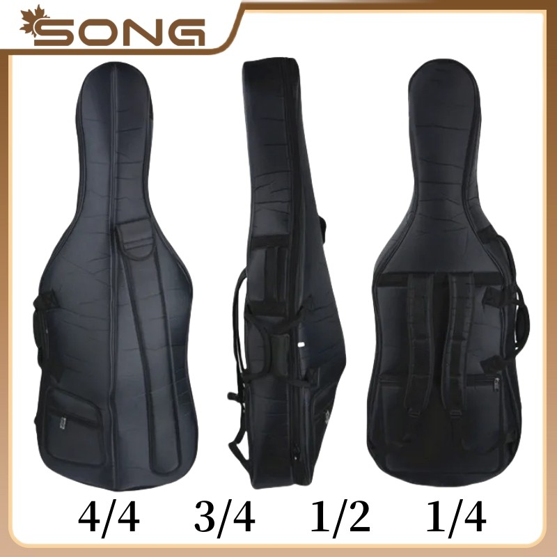 44 34 12 14 cello bags black cello soft bag Thickening sponge cello Box Cello Case  Lightweight cell