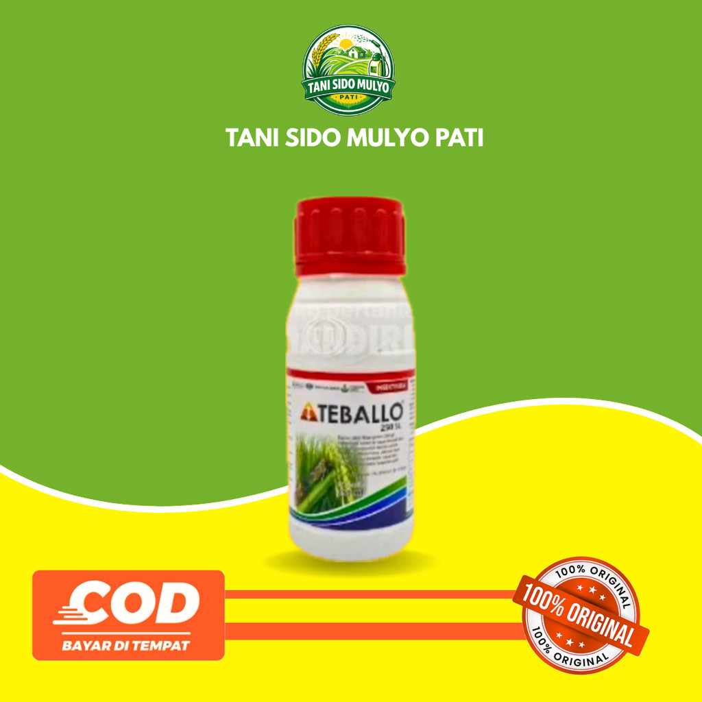 Insektisida Teballo 250 mL  Pembasmi Hama Wereng Padi Sistemik Racun Kontak & Lambung Pembasmi Hama 