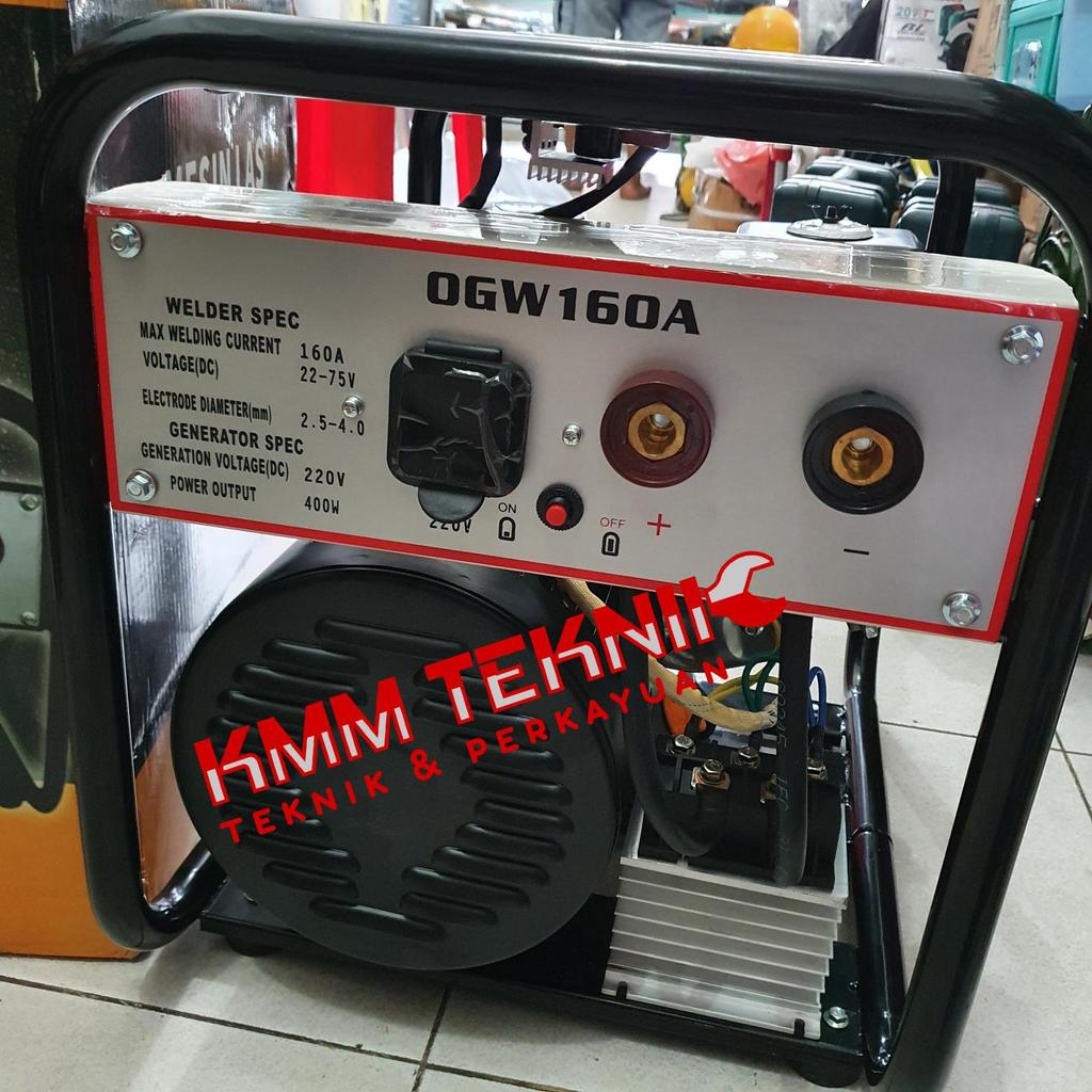 MESIN GENERATOR TRAVO LAS OKINAWA MMA 160A GENSET 400W ENGINE 4 TAK