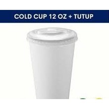 BH PAPER CUP 12oz SEDANG POLOS PAPER CUP TINGGI SEDANG + TUTUP ANEKA BENTUK PAPER CUP POLOS 12oz  PA