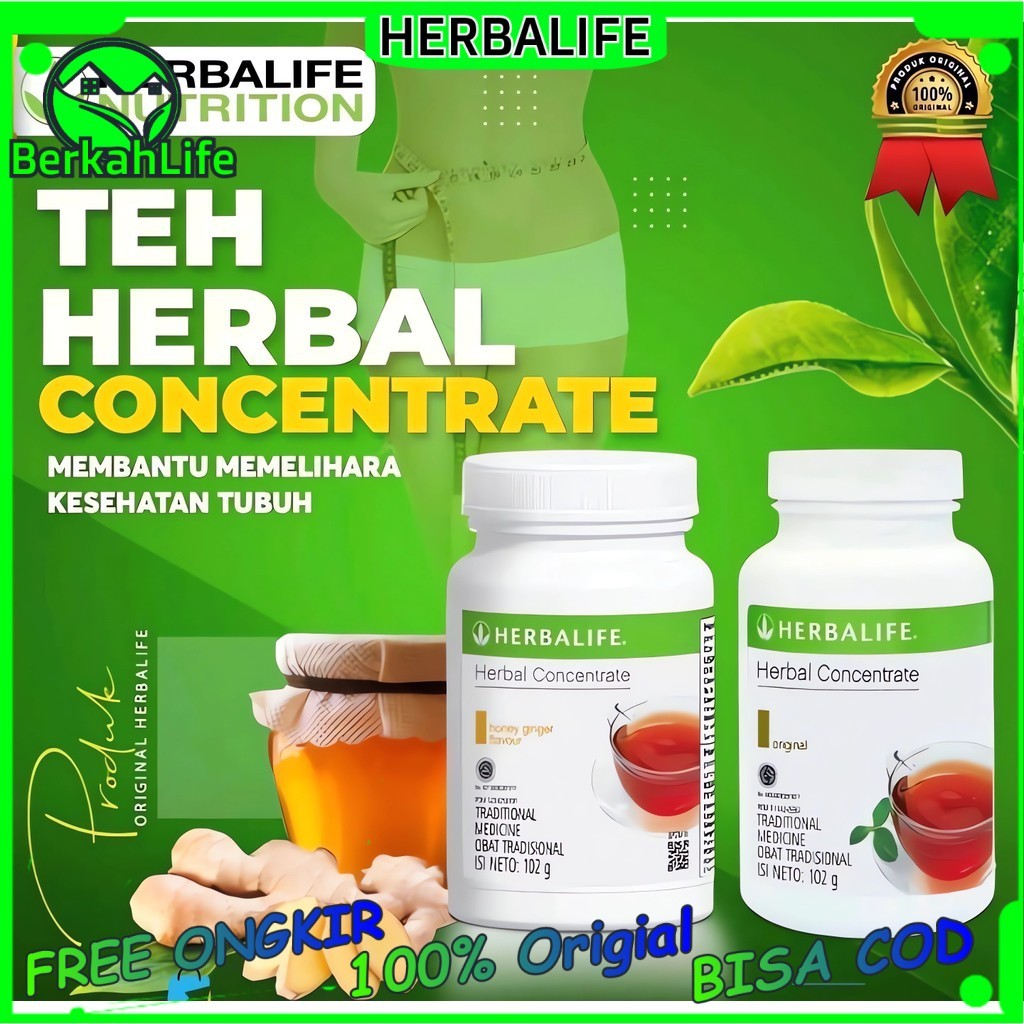 Herbalife Nutrition Teh Concrete Teh Termo Pelangsing Paling Cepat Menurunkan Berat Badan Ampuh Orig