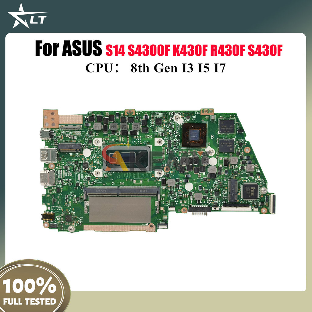 X430FN Laptop Motherboard For ASUS VivoBook X430FN S4300F S430F K430F R430F X430F X430FA V430F S14 M