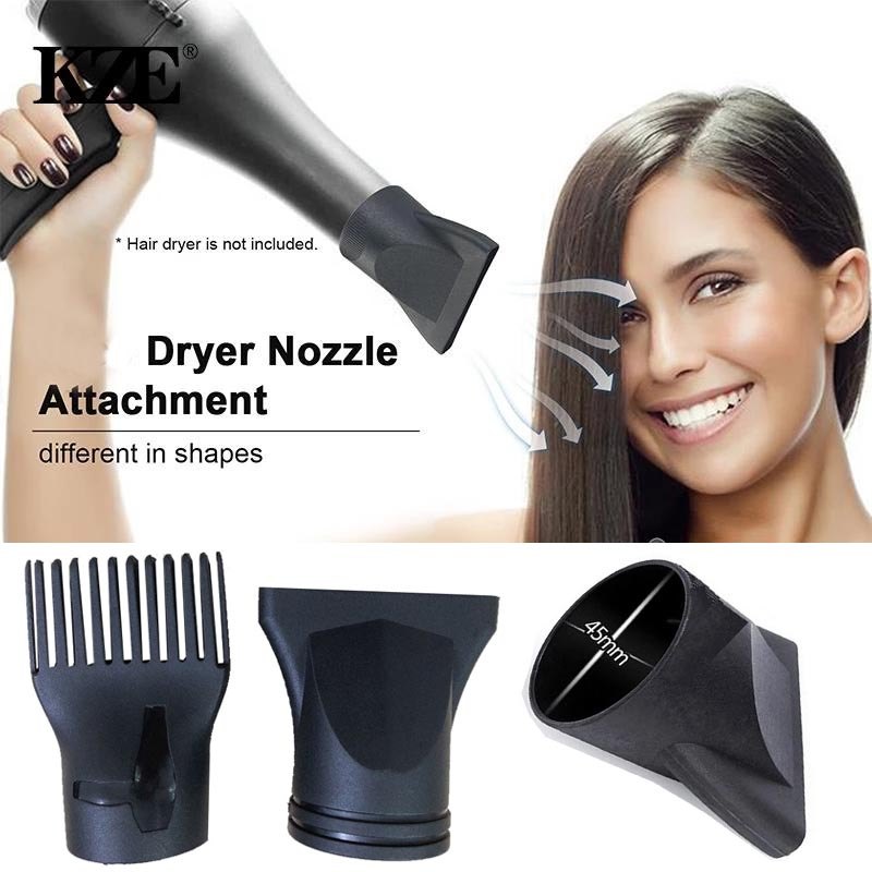 ameter 4.5cm Hair Dryer Nozzle Snap-On Hairdressing Nozzle Concentrator Duckbill Type Hair Dryer Noz