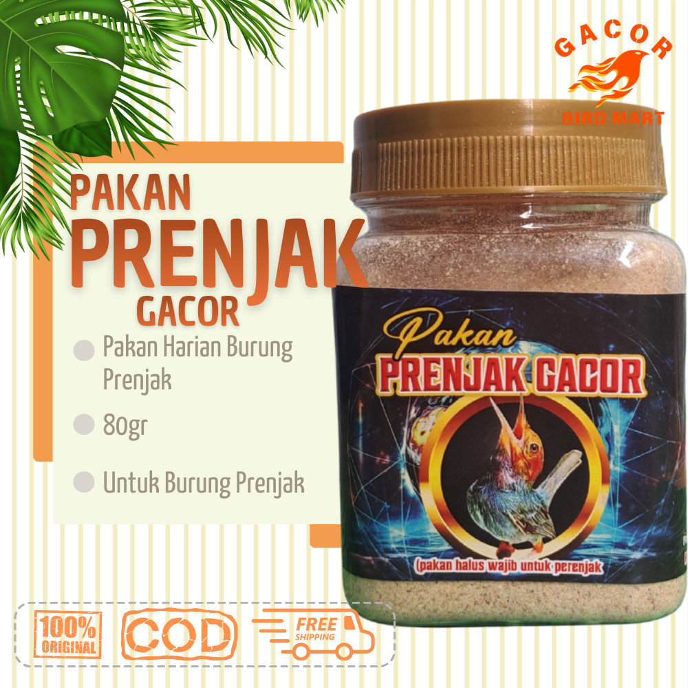 Pakan Prenjak Gacor Vitamin Suplemen Burung pakan burung penggacor