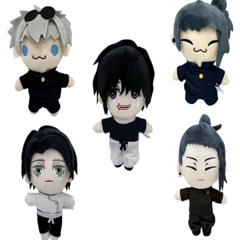 Cartoon Anime Jujutsu Kaisen Cute Geto Suguru Okkotsu Yuta Fushiguro Toji Cosplay Soft Adorable Doll