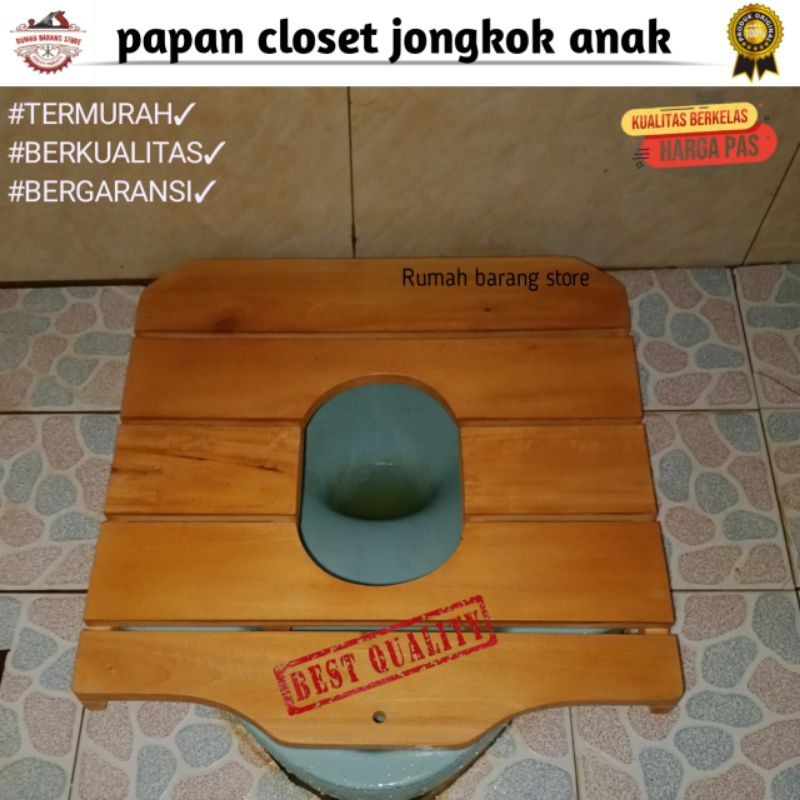 papan wc papan toilet jongkok anak dudukan wc anak papan kloset palet kayu mahoni