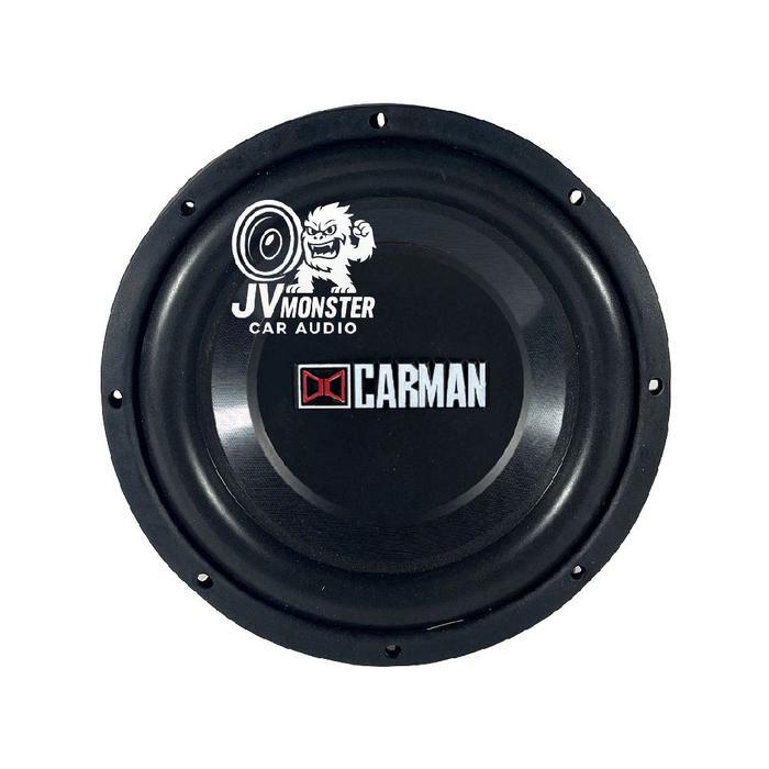 CARMAN Subwoofer 10 Inch 1078 Double Coil Bass Nendang 350 Watts 4 Ohm 90 dB Cocok untuk Mobil & Lua