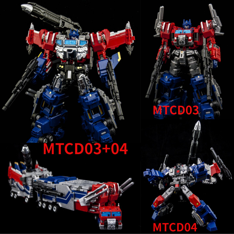 In Stock MakeToys Transformation MTCD-03 Hunder Manus MTCD-04 vine Shooter God Ginrai OP Commander A