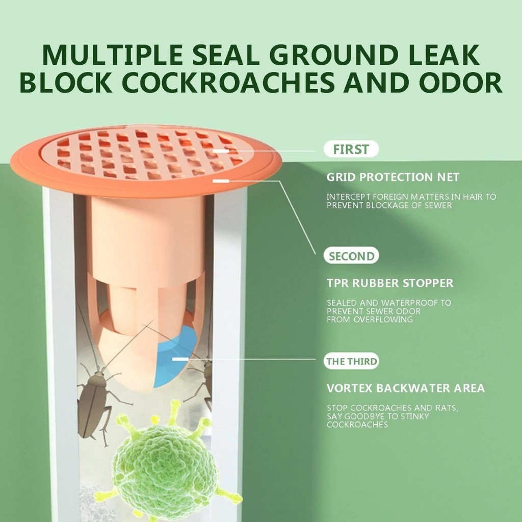 Saringan air anti bau floor drain anti bau saringan pembuangan air anti serangga
