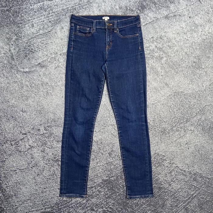 Celana panjang jeans skinny J CREW bahan Stretch bagus murah size 26-28