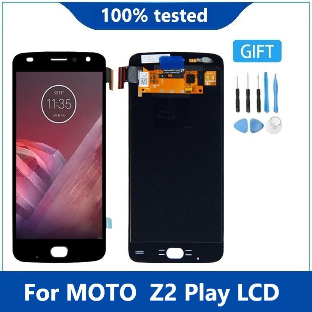 5.5 " Super AMOLED For Motorola Moto Z2 Play LCD XT1710-01 -02 XT1710-07 -06 -09 -10 Display Touch S