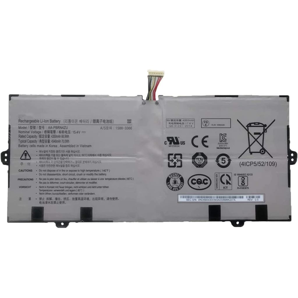 AA-PBRN4ZU Laptop Battery Replacement for  Samsung Galaxy Book Flex 15-NP950 950QCJ 930QCJ 950XCJ  S