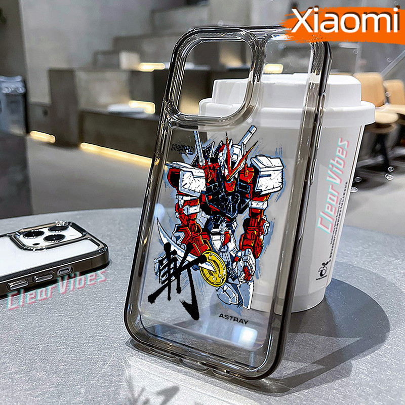 Cool Gundam Glossy PC HardCase CASE Xiaomi 14T POCO X7 PRO M4 M6-Pro C65 F5 F4 12-LITE 13T Cowok Akr