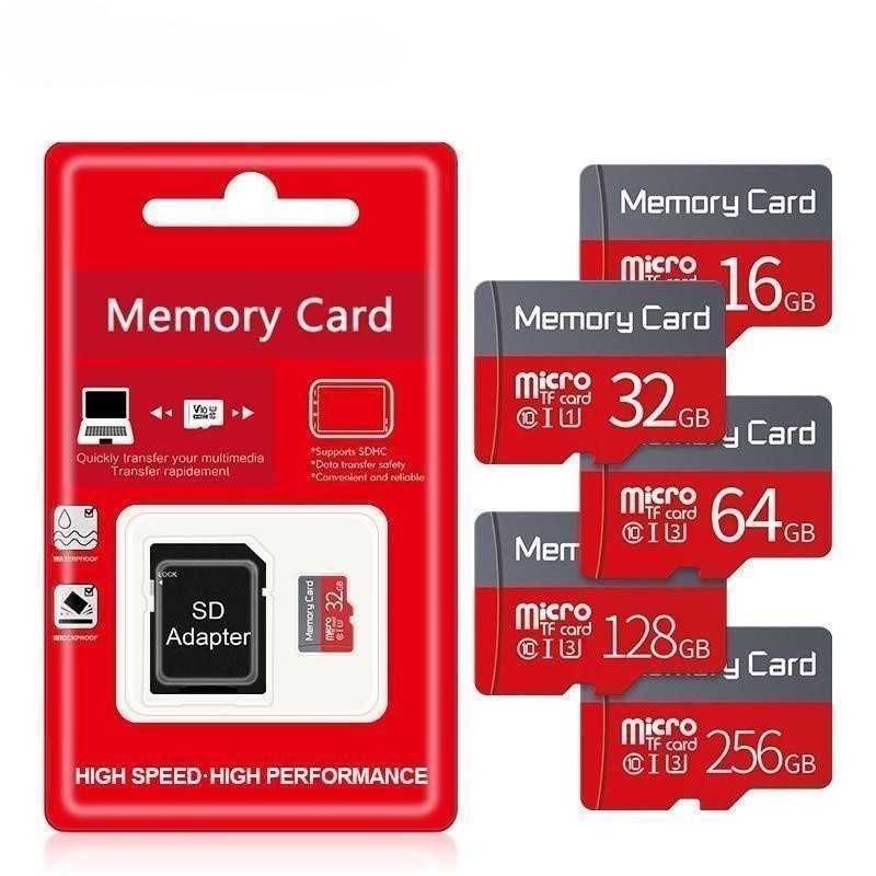Micro SD Card 256/512GB/1TB/2TB 120Mbps Memori Card CLASS 10 Kartu Memori MicroSD Kartu Garansi Life