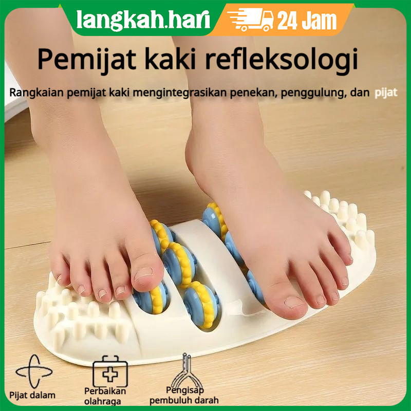 Alat pijat kaki imitasi roda pijat kerikil kaki pijat kaki bola titik akupuntur kaki rumah