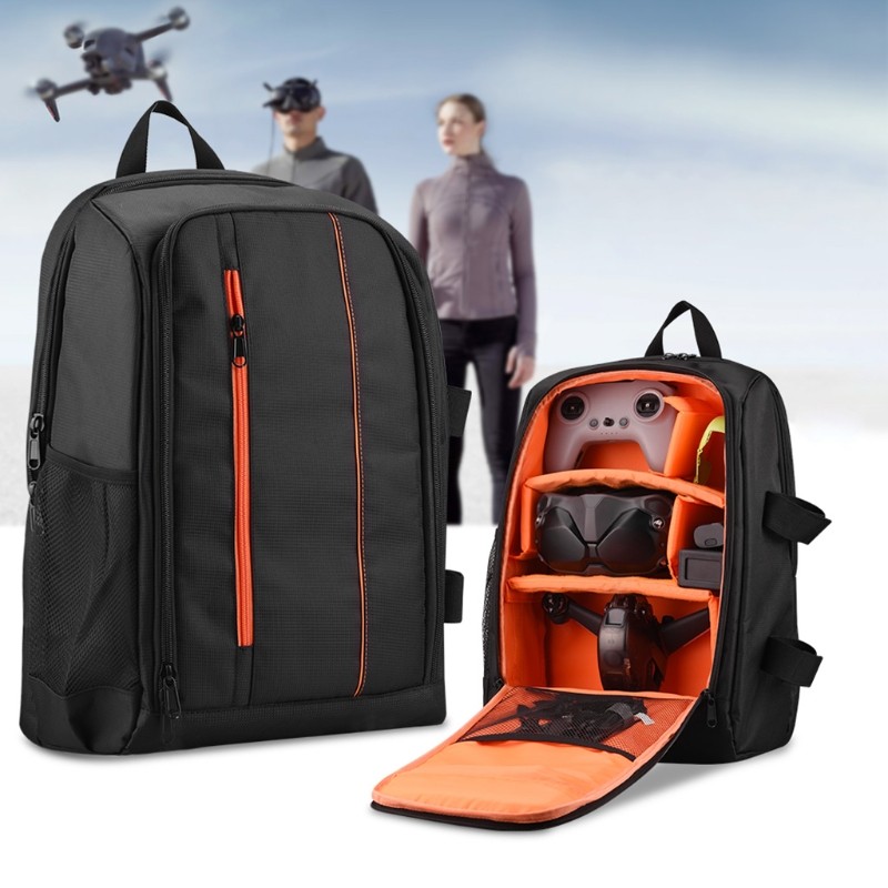Portable Nylon Backpack for FPV Combo Drone Remote Controller Accessories Waterproof Shoulder Bag La