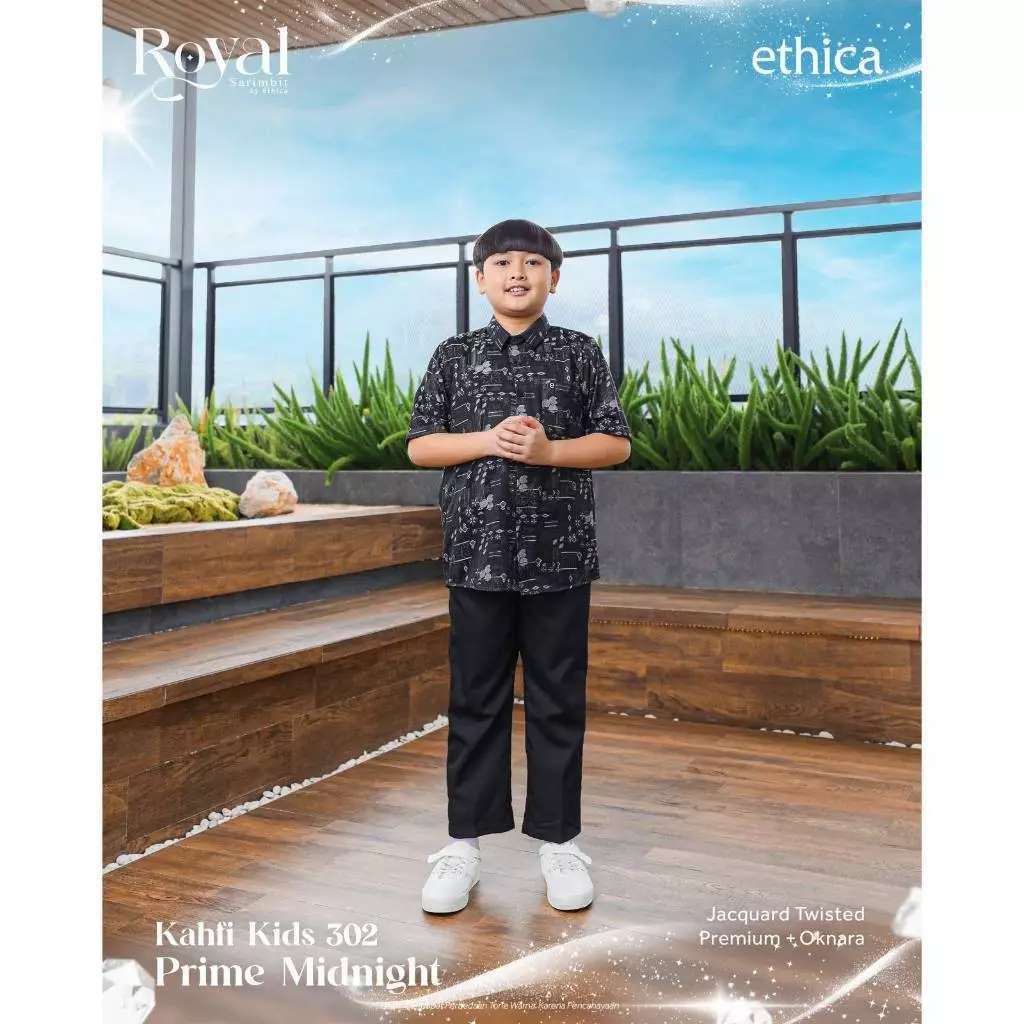 ETHICA KOKO ANAK KAHFI KIDS 302 PRIME MIDNIGHT