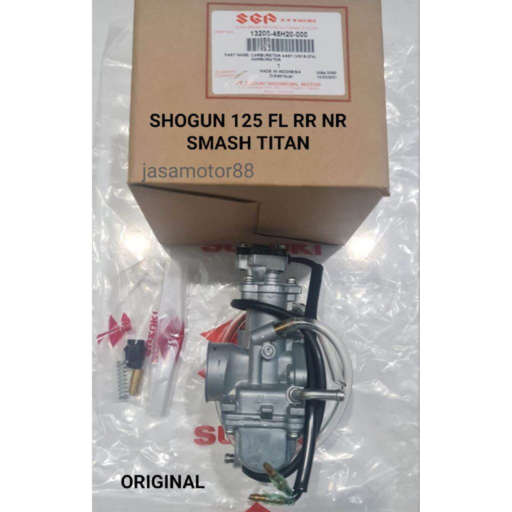 KARBURATOR SHOGUN 125 FL RR NR SMASH TITAN ORIGINAL