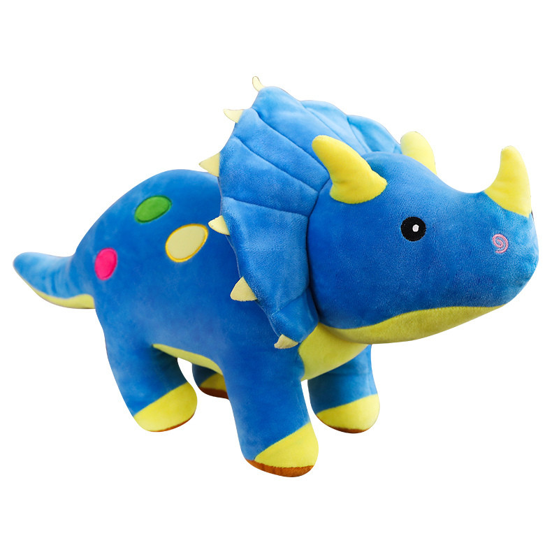 Creative Big Plush Soft Triceratops Stegosaurus Plush Toy nosaur Doll Stuffed Toy Kids nosaurs Toy B