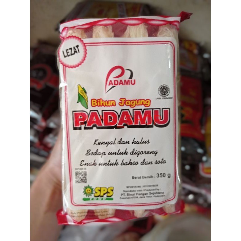 Mie Bihun Padamu 350gram / Bihun Jagung / Mie Jagung quins_shop