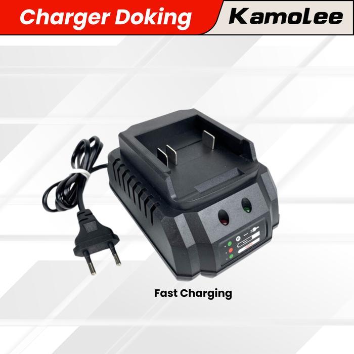 Kamolee - Battery dan Charger / Batt lithium 3.0Ah/5.0Ah/18V/16.8v/12v - Carger 18V