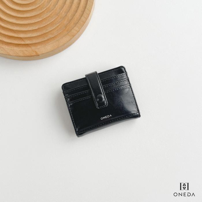 Oneda Liora Dompet Lipat Kartu Pria Wanita - Black