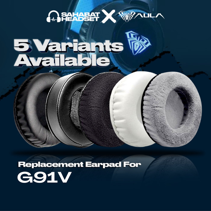 Earpad Ear Cushion Earcup Aula G91v G91 v G91V G91-V  Pad Busa Foam
