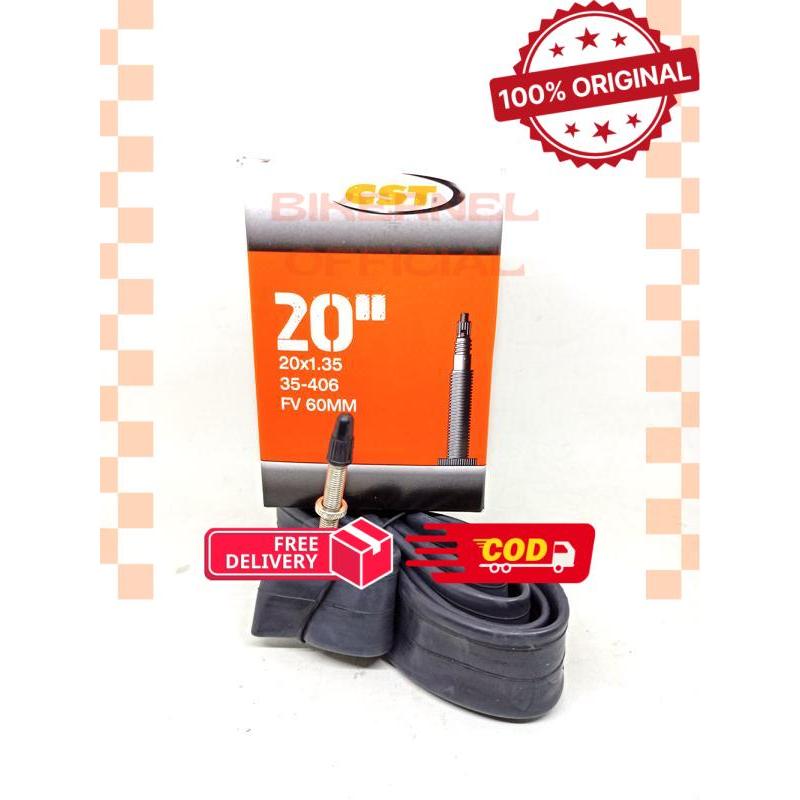 Ban Dalam CST 20 inch Murni Ban Dalam Sepeda Lipat - 20x1.35 FV 60mm biker