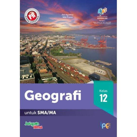 Buku Pr Lks SMA Geografi Kelas 12 Semester 1&2 Kurikulum Merdeka Intan Pariwara Tahun 2026