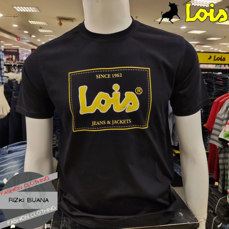 kaos lengan pendek lois / terbaru baju kaos lois lengan pendek pria / LOIS KAOS LENGAN PENDEK KSL213