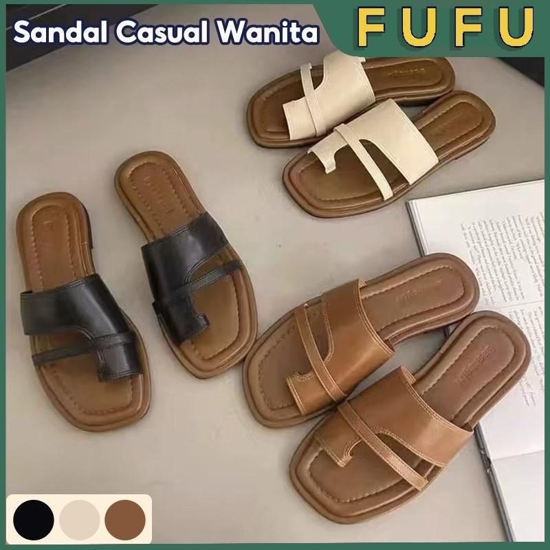 Casual Shoes Cross sandal Sandal Jepit Jempol Wanita / Sandal Wanita / Sandal Tali / Sandal Jepit Ku