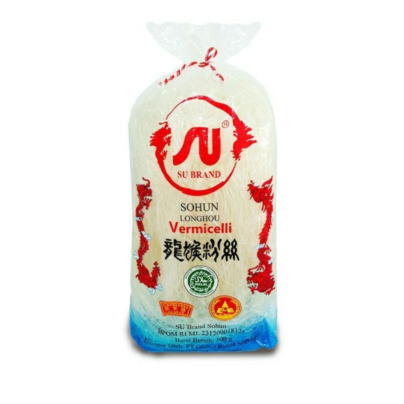 Soun Putih Kering Kenyal / Sohun Mie Kaca 1 Pcs