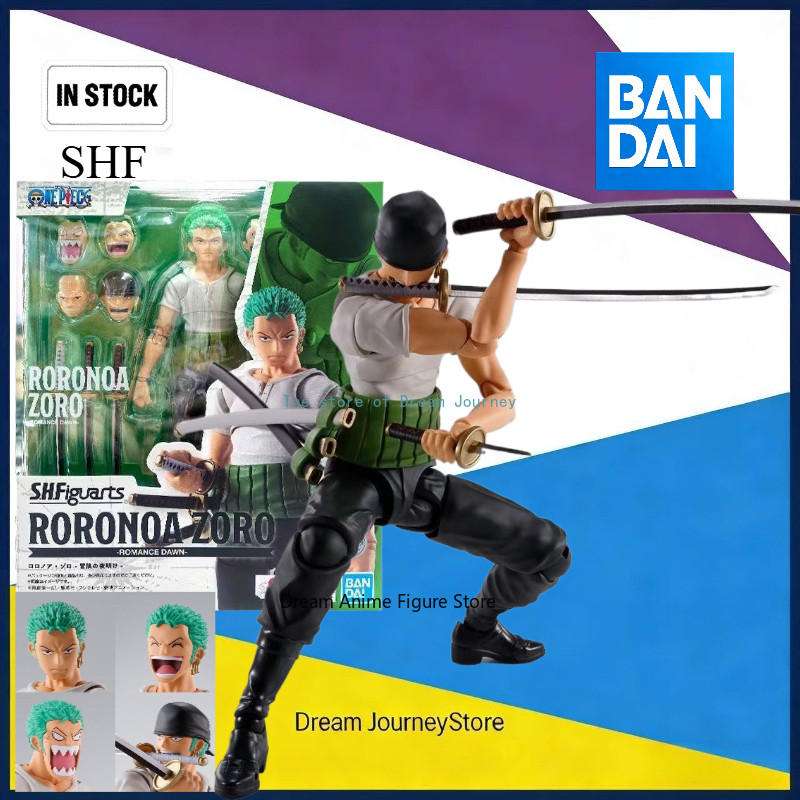 In stock original Bandai SHF One Piece Zoro Zoro Dawn of Adventure action figures