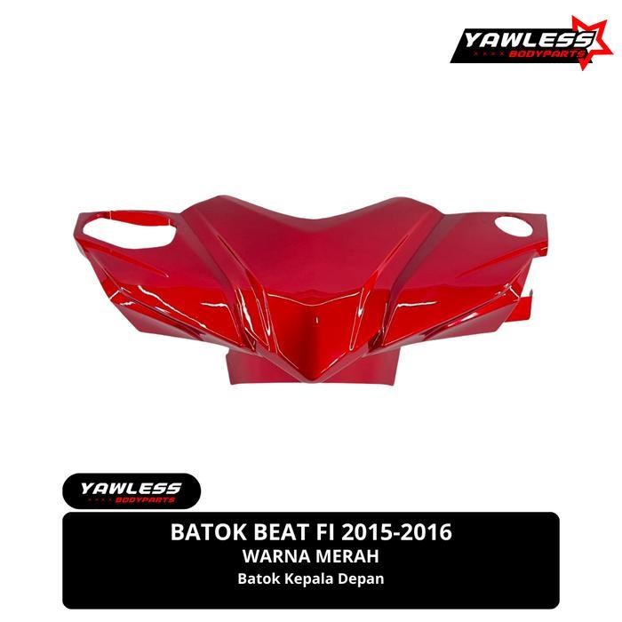 Batok Beat Fi 2015 - 2016 Depan Belakang warna Merah / batok beat fi starter Halus - Depan Merah
