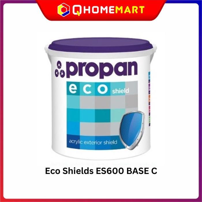 Cat Tembok Eksterior PROPAN Eco Shields ES600 BASE C 5KG 25 Kg Matt - 5 KG, Yl 180 yellow