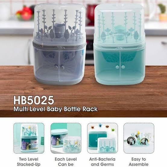 Kandila Multi Level Baby Bottle Box HB5025 Rak Botol Perlengkapan Bayi