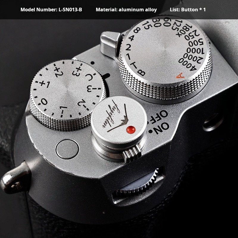 Camera Shutter Button Suitable for Fujifilm XT50 XM5 XT5 XT30 Second Generation XH2S X100VI Nikon ZF