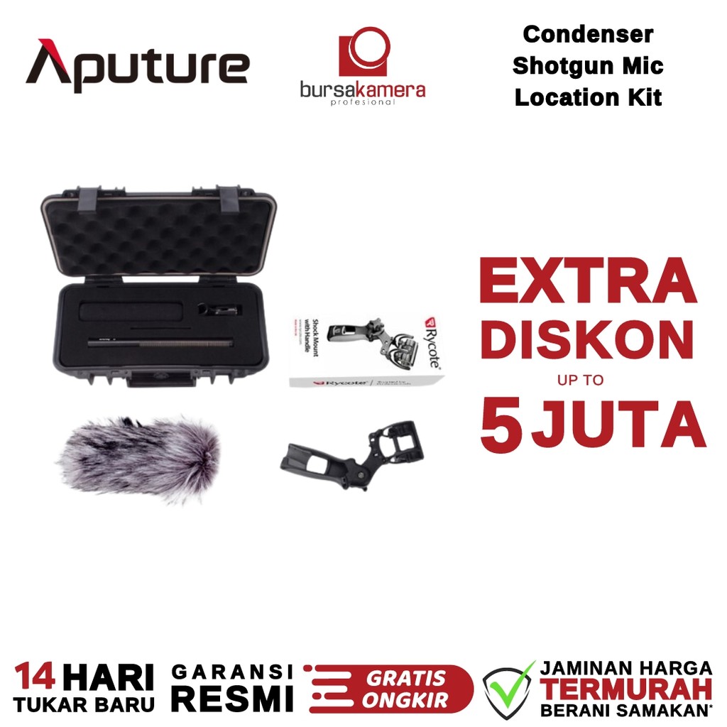 Aputure Condenser Shotgun Microphone Location Kit