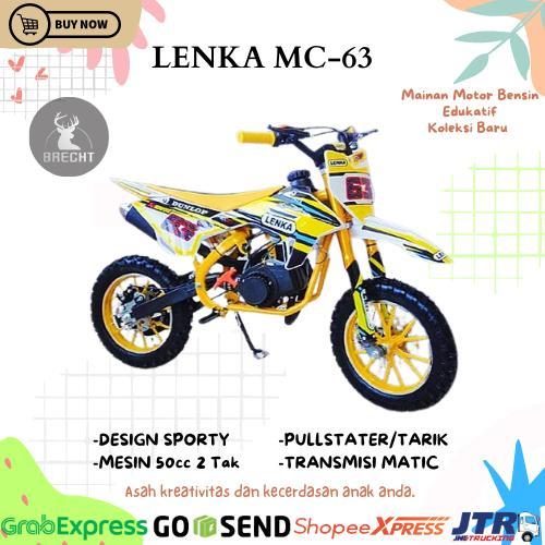 Motor Bensin Mini Trail Lenka MC 63 Motor Bensin Anak Lenka MC-63 Trail