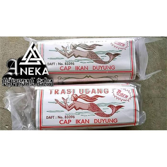 TERASI UDANG CAP IKAN DUYUNG / TRASI UDANG DUYUNG/ TERASI DUYUNG MURAH