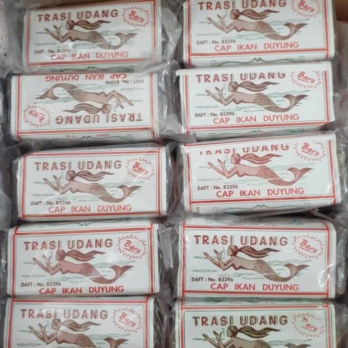 trasi terasi cap ikan duyung 250gr