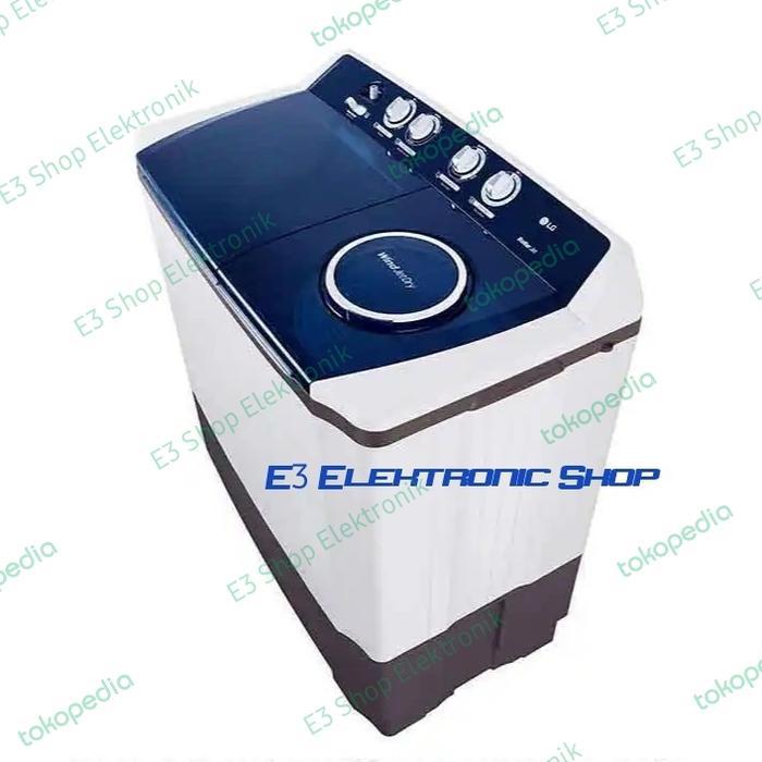 LG P1200RT MESIN CUCI 2 TABUNG 12 KG - PUNCH +3 - ROLLER JET PULSATOR