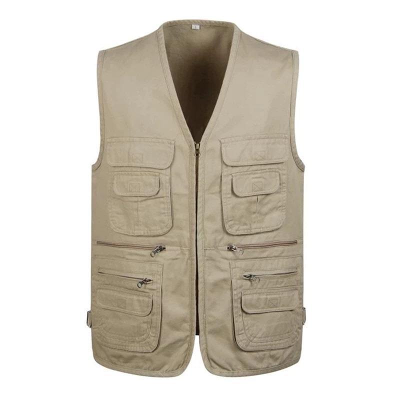 JAMIN MURAH Rompi Pria Wanita Bahan Original Baby Canvas Premium / Bisa Costum Bordir Vest Cardinal 