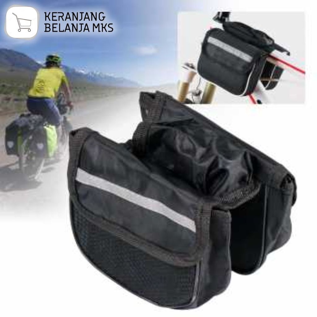 Tas Perlengkapan Sepeda Double Side Cycling Bag Waterproof