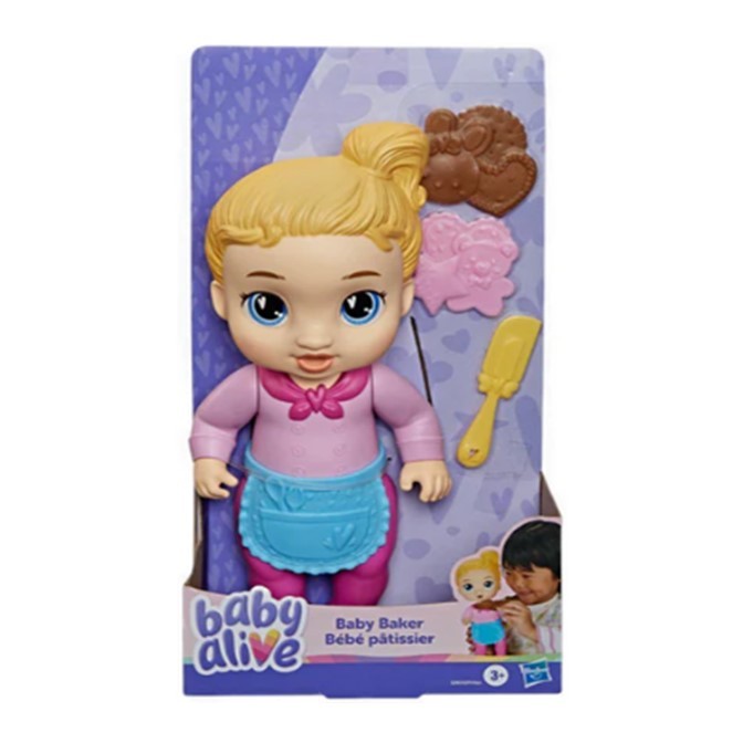 Baby Alive Baby Baker Blonde Hair BYAG2983