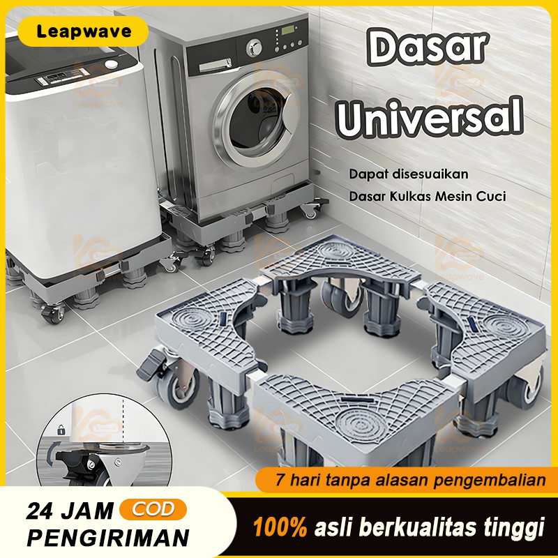 Alas Mesin Cuci Stainless Steel yang Dapat Disesuaikan / Alas Kulkas, Dudukan Mesin Cuci /kaki kulka