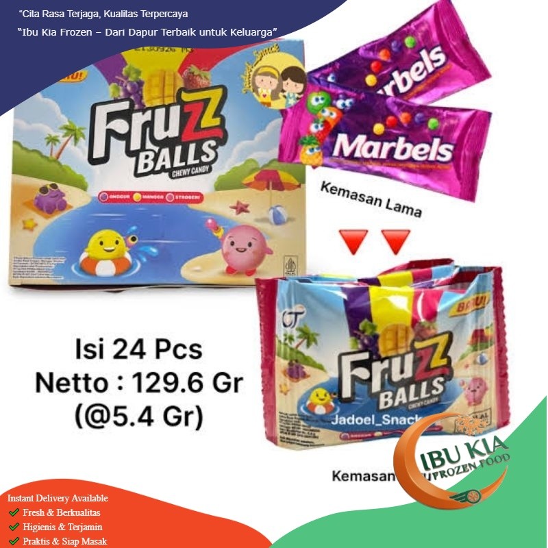 Fruzz Balls 5,4 gr Isi 24 pcs